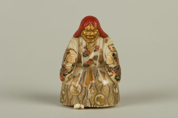 Netsuke of Shakkyō Dancer