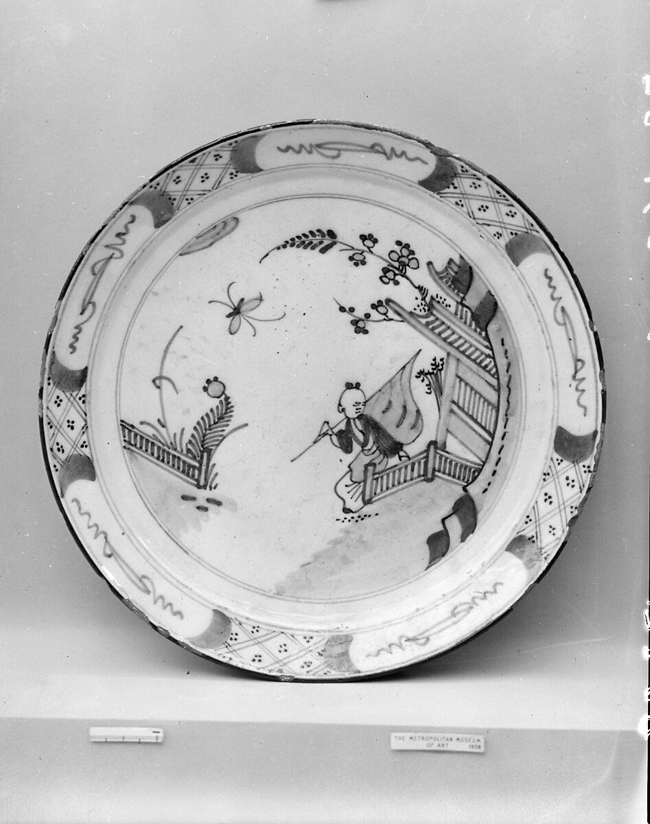 Plate, Earthenware, Dutch 