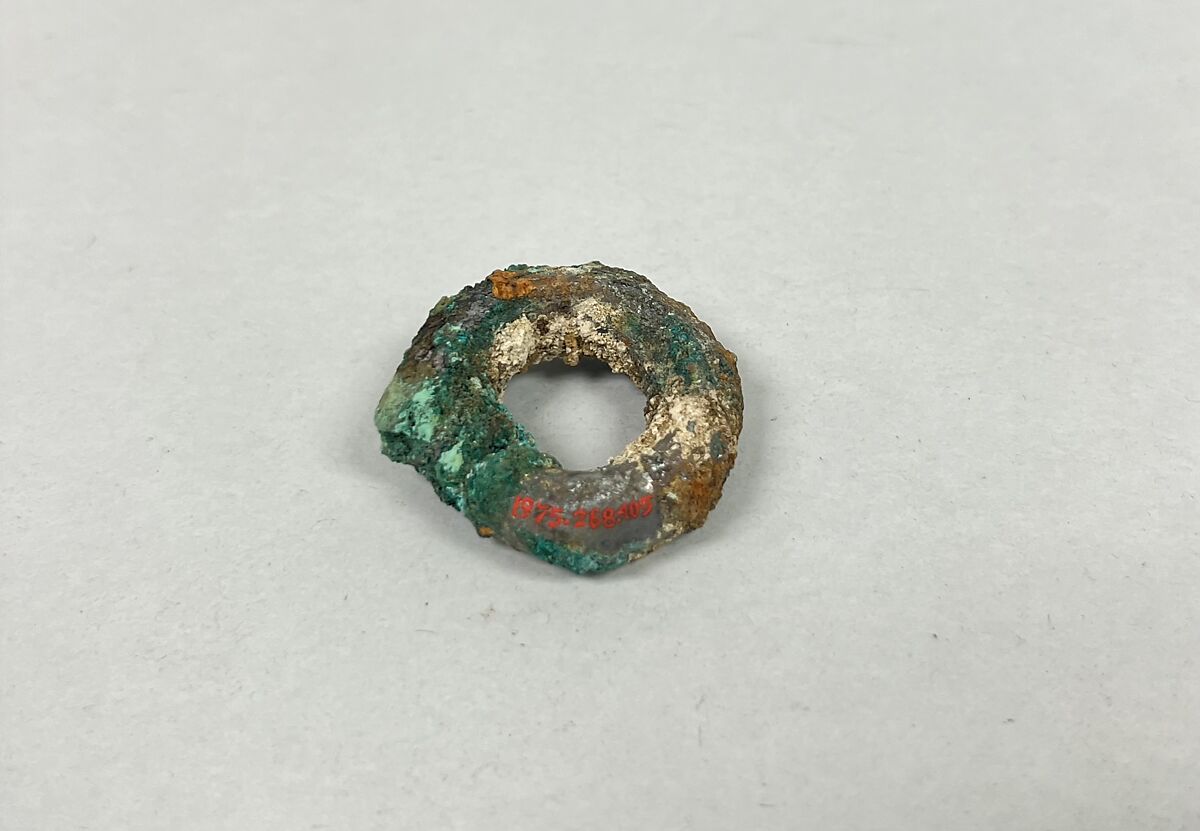 Ring from buckle, Bronze, gilt, Japan