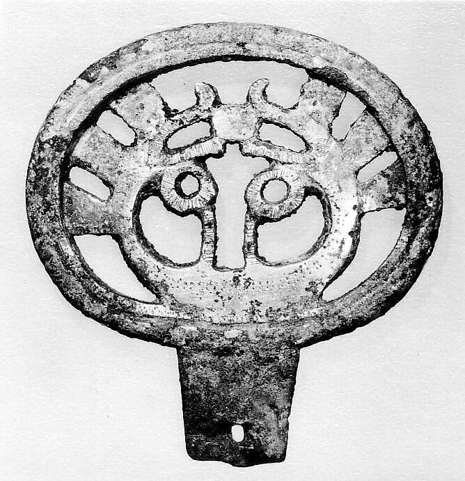 Sword handle, Gilt bronze, Japan