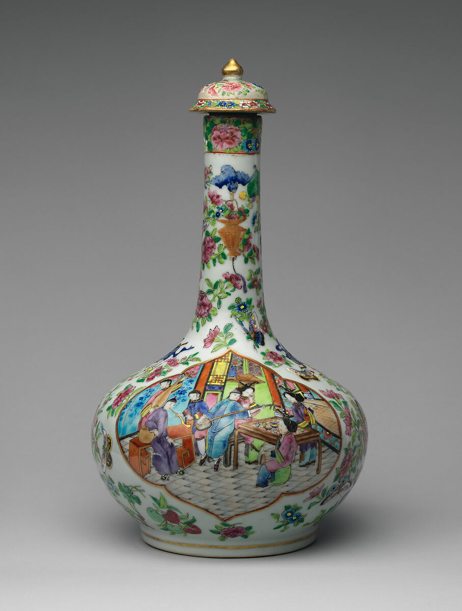 Bottle, Porcelain, Chinese