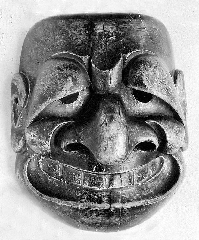 Noh mask, Wood, Japan 