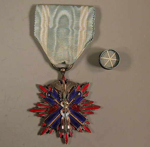Medal and Button