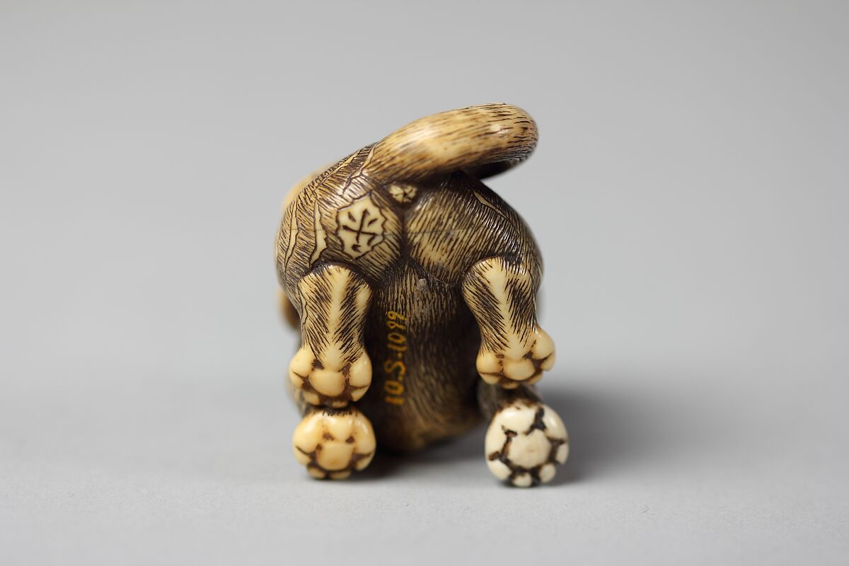 Tiger, Raku, Ivory, Japan