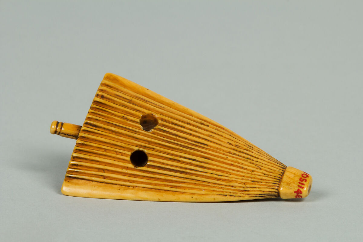 Netsuke of Mouse on an Umbrella, Ivory, Japan