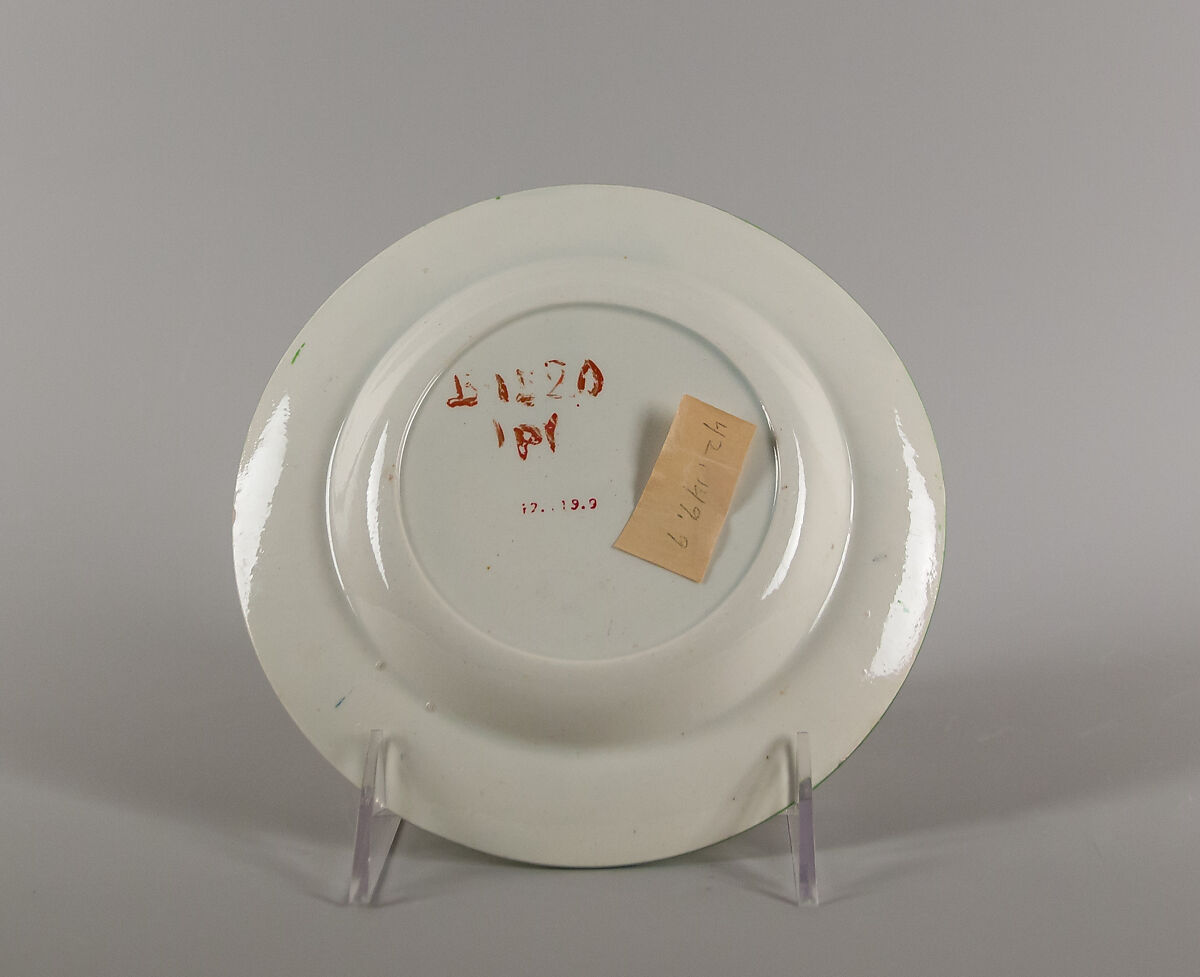 Plate, Enoch Wood &amp; Sons (British, active Burslem, 1818–46), Earthenware, transfer-printed, British (American market)