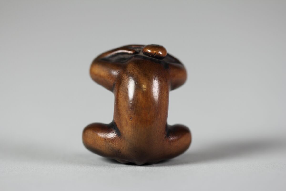 Netsuke of Monkey, Wood, Japan