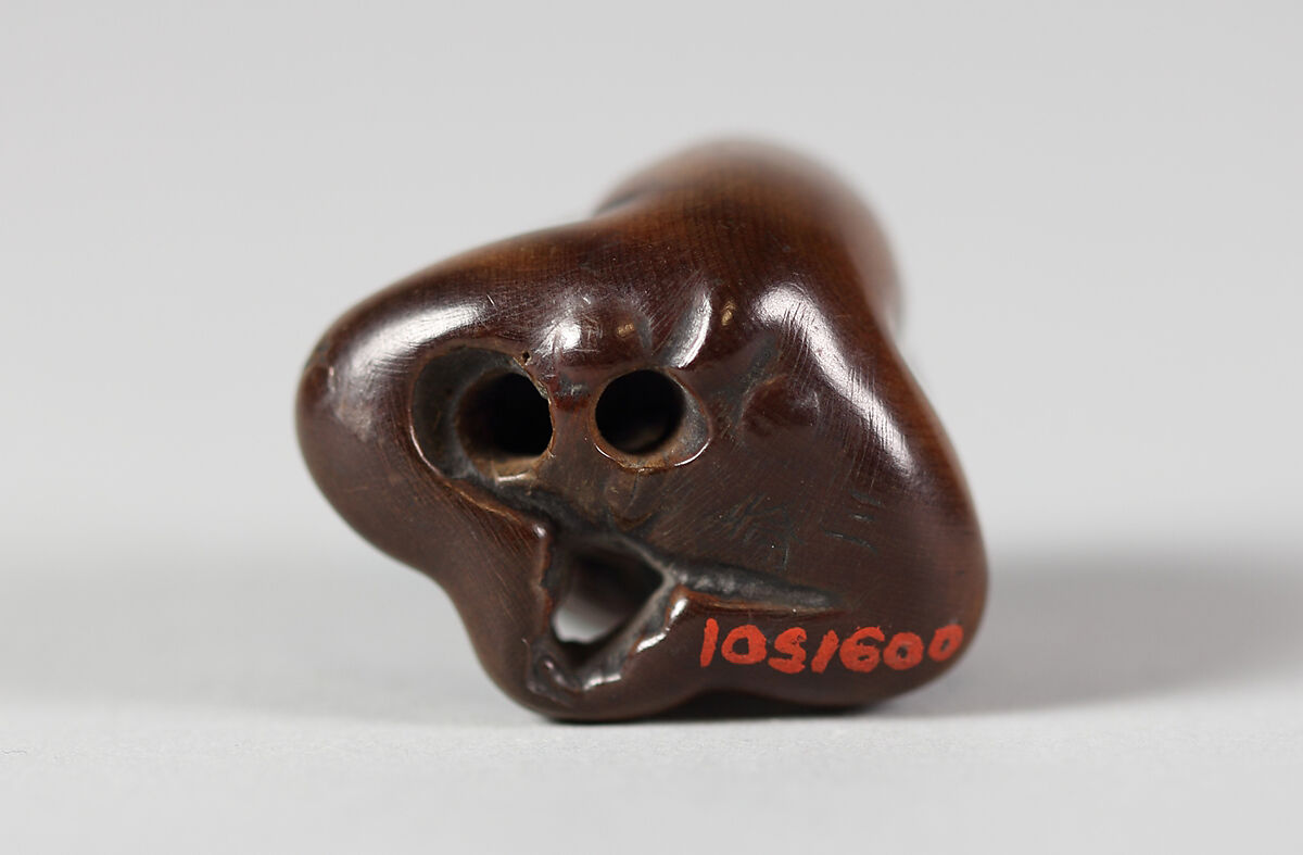 Netsuke of Monkey, Wood, Japan