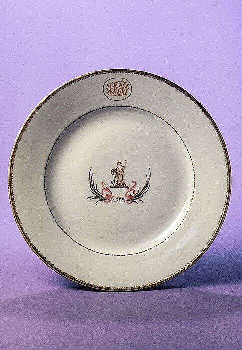 Plate, Porcelain, Chinese 