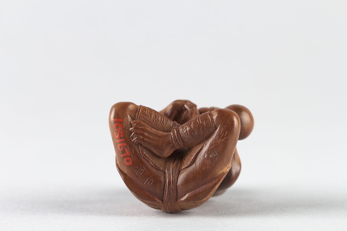 Netsuke of Demon, Wood, Japan