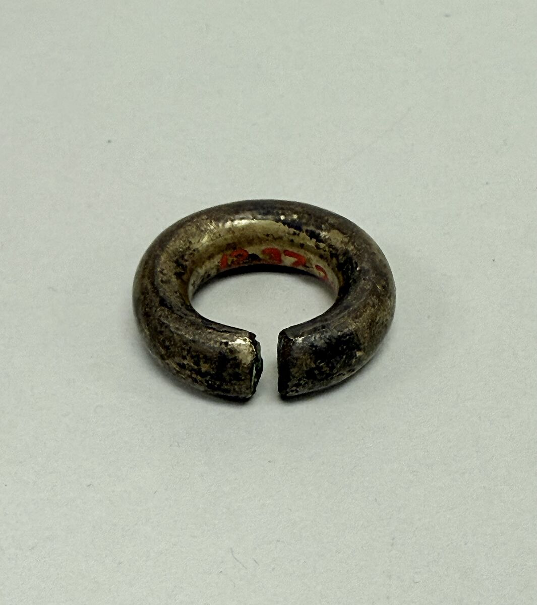 Earring, Metal plated with electrum, Japan