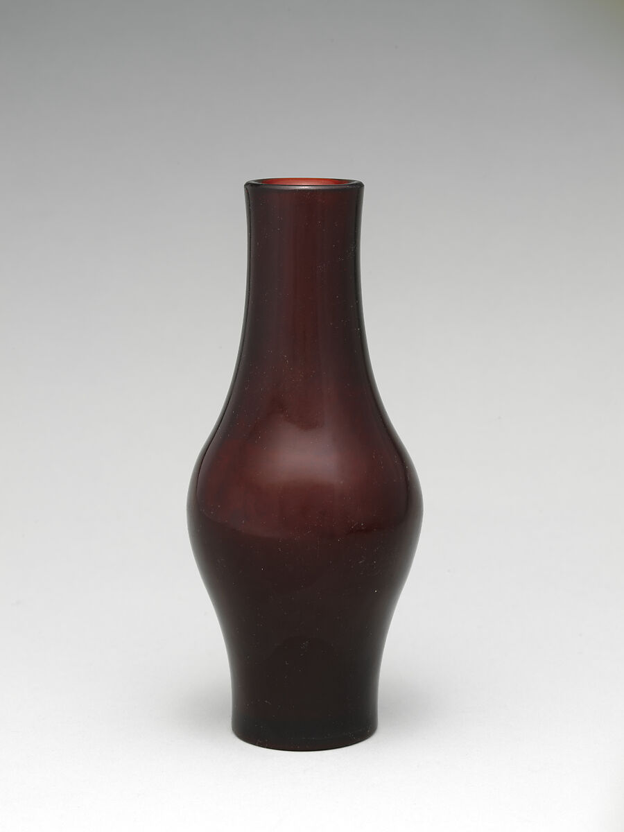 Vase, Glass, China 