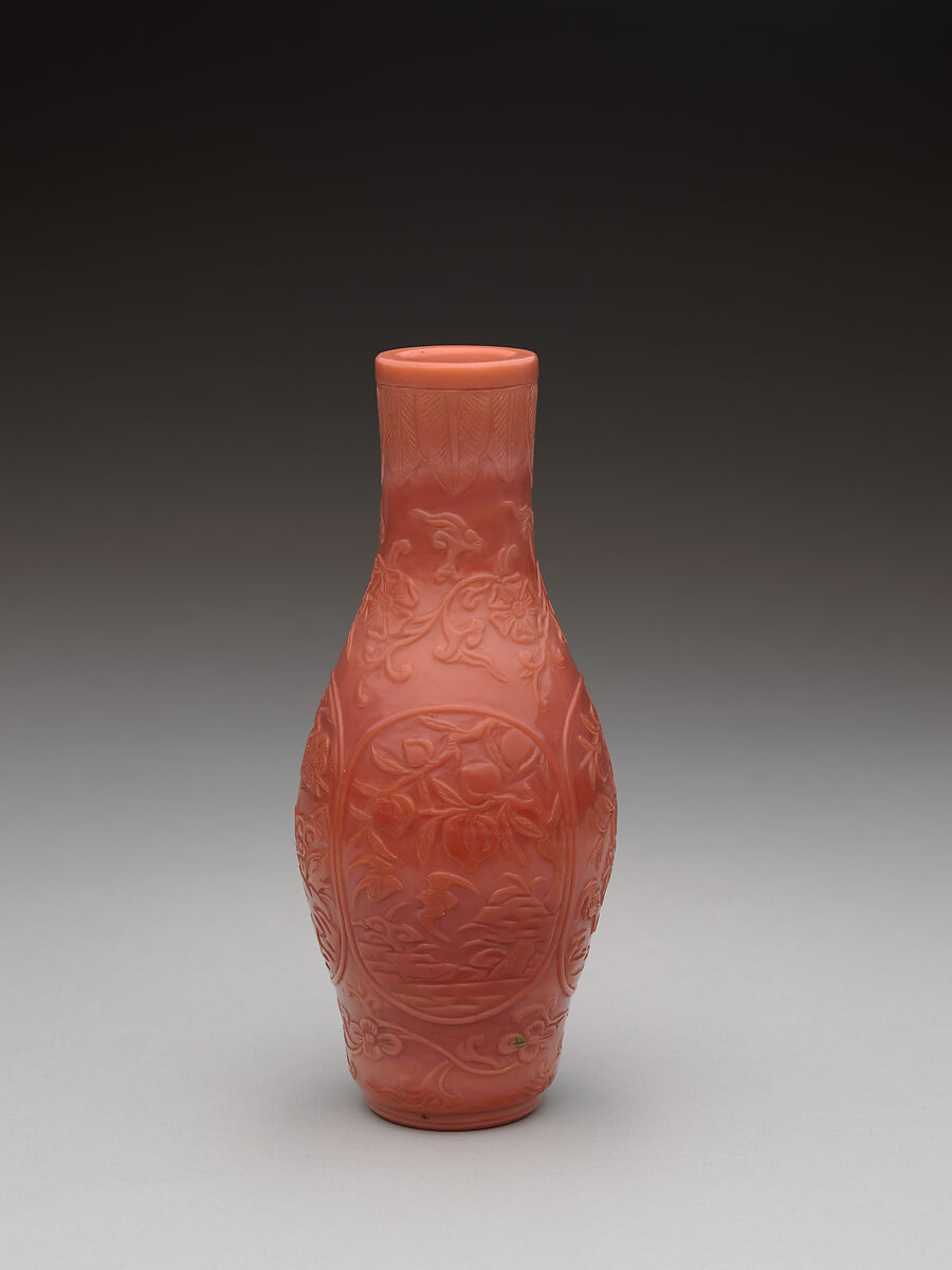 Vase, Glass, China