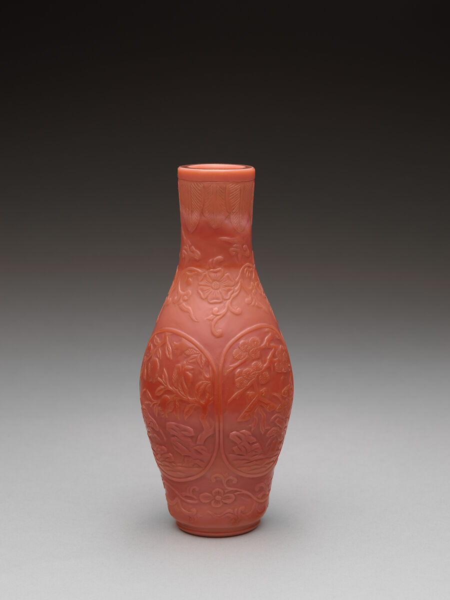 Vase, Glass, China