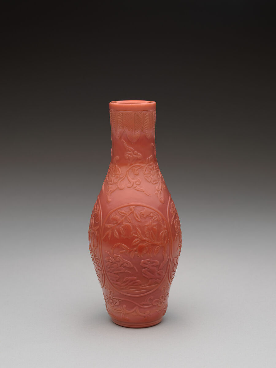Vase, Glass, China