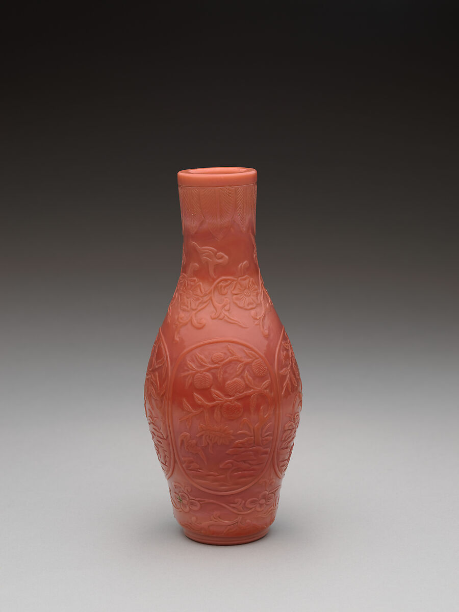 Vase, Glass, China