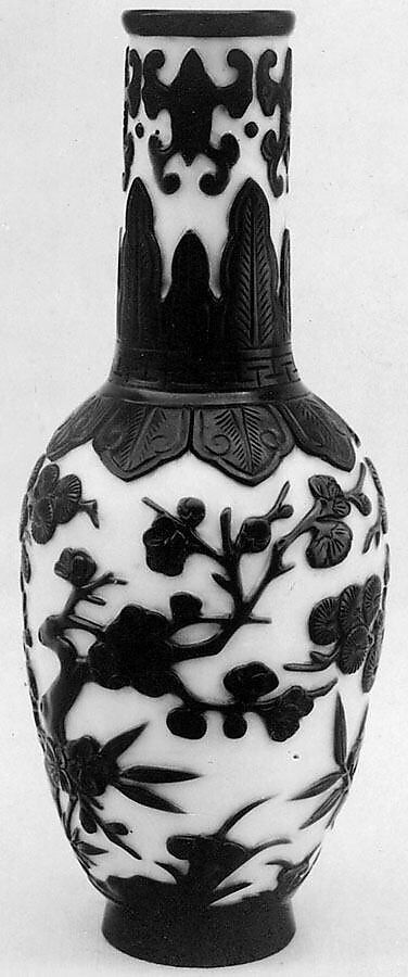 Vase, Glass, China 