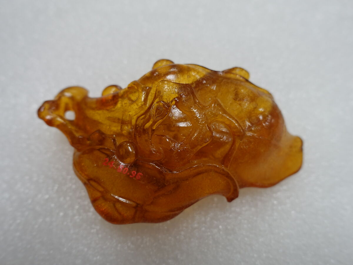 Ornament, Amber, China