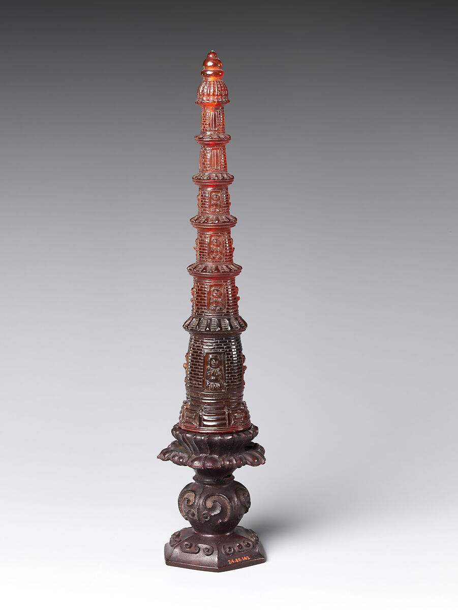 Model of a Pagoda, Amber, China