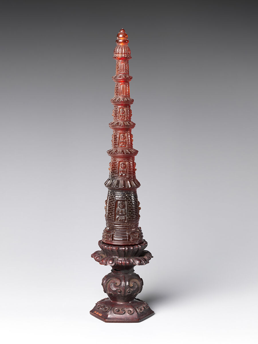 Model of a Pagoda, Amber, China