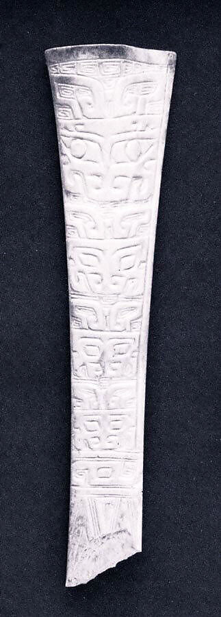 Fragment of a Spatula, Bone or ivory, China 