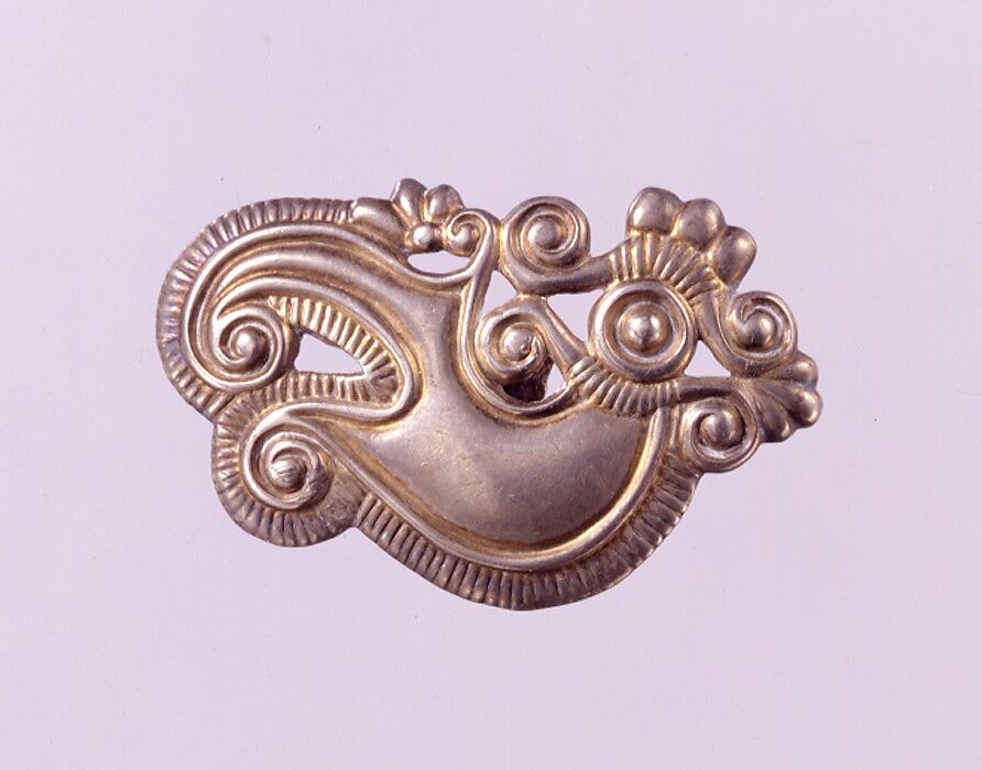 Harness Ornament with Raptors and Carnivores, Silver with gilded details, Bulgaria 