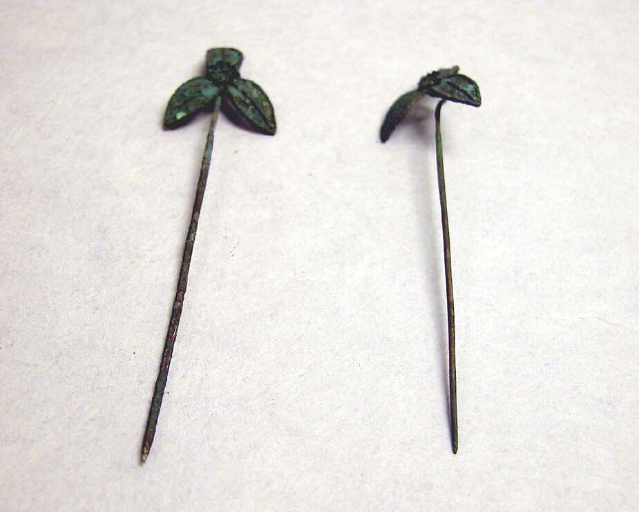 Hairpin, Gilt silver, China 