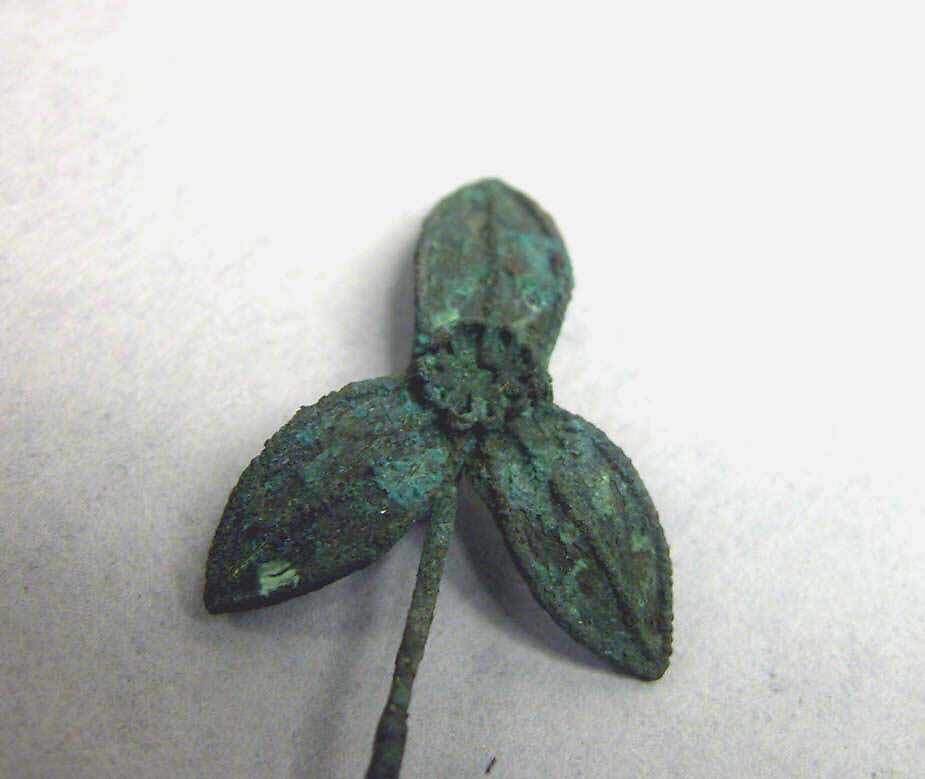 Hairpin, Gilt silver, China