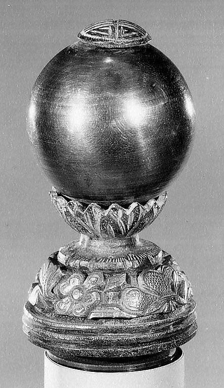 Hat Finial, Brass, China 