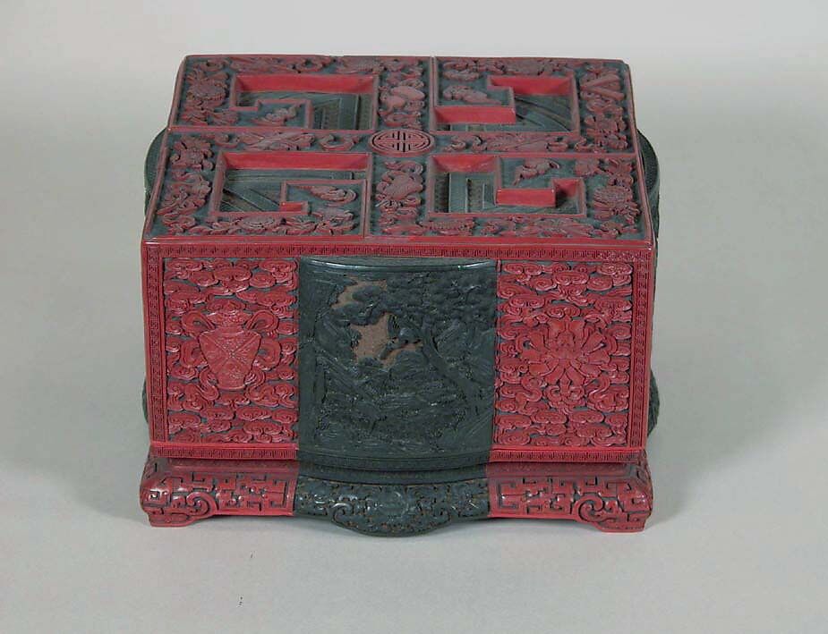 Box, Lacquer, China 