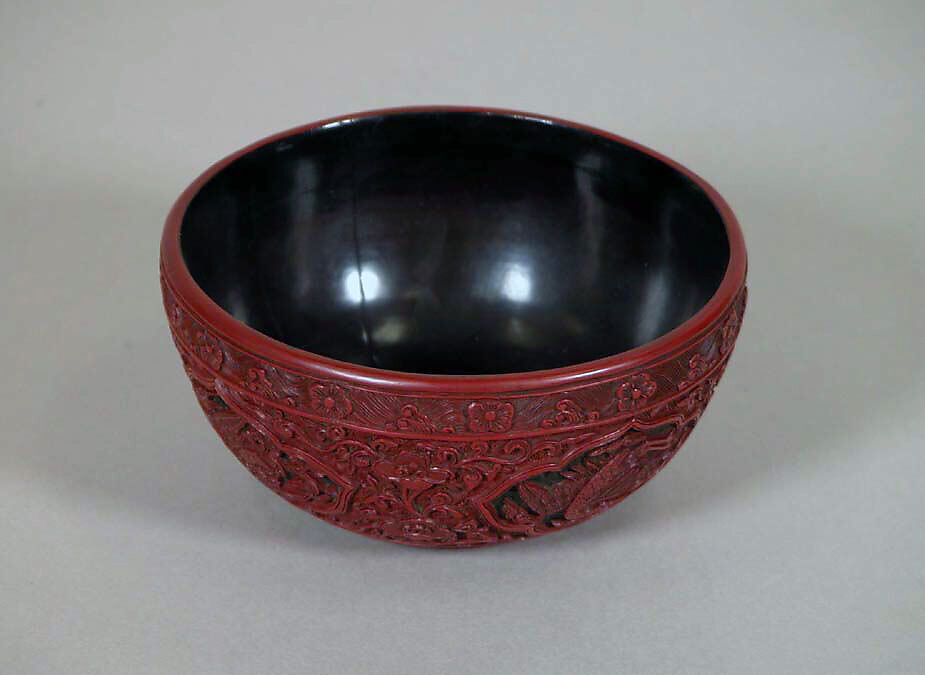 Bowl, Lacquer, China 