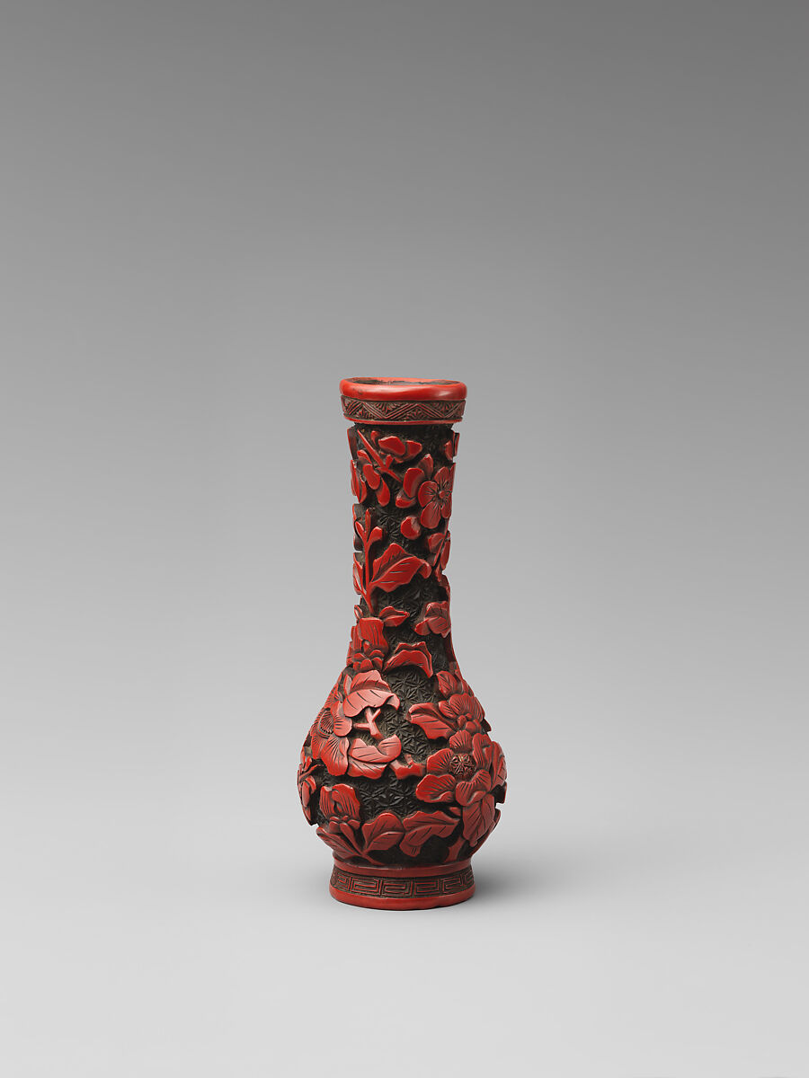 Vase, Lacquer, China 