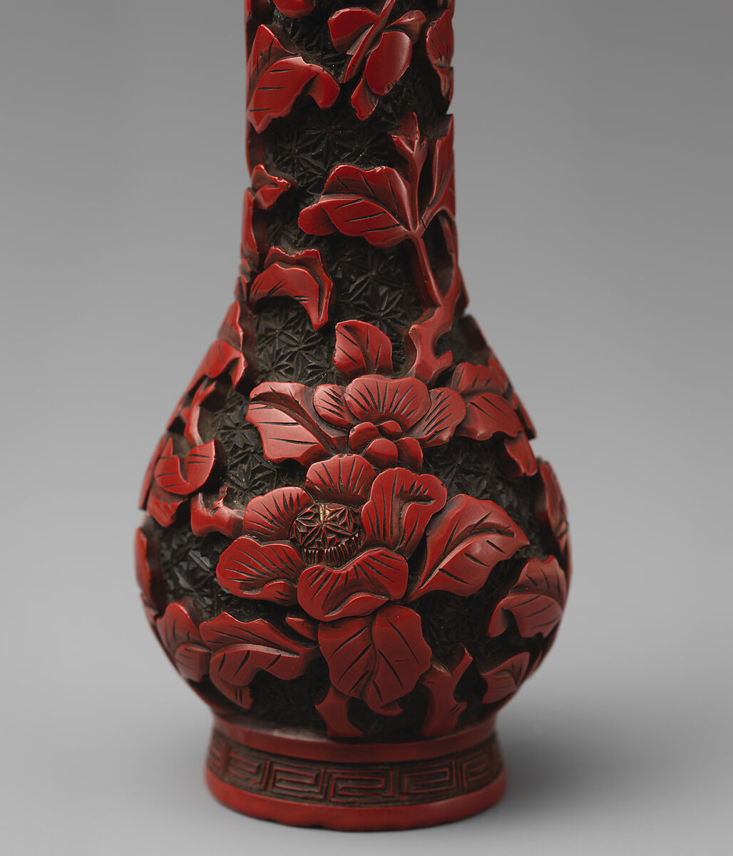 Vase, Lacquer, China