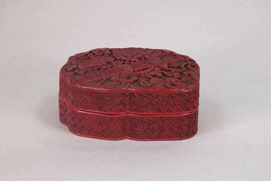 Box, Cinnabar lacquer, China 