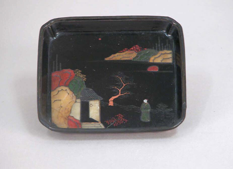 Tray, Lacquer, China 