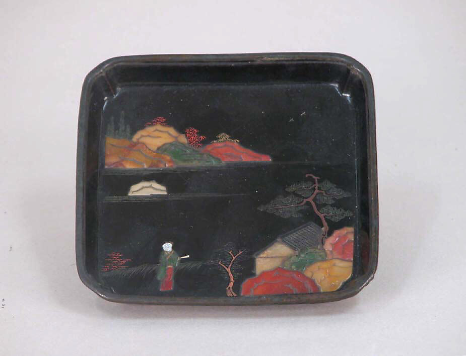 Tray, Lacquer, China 