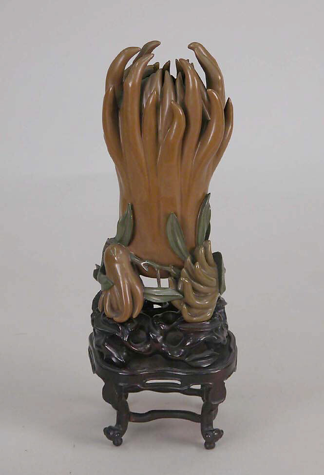 Vase, Fuzhou lacquer, wood, China 