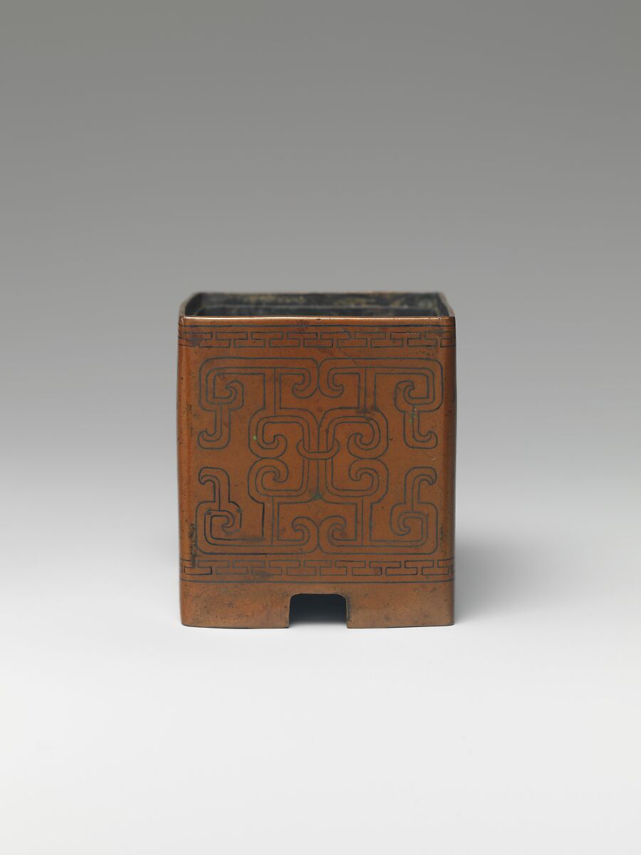 Incense burner, Bronze, China