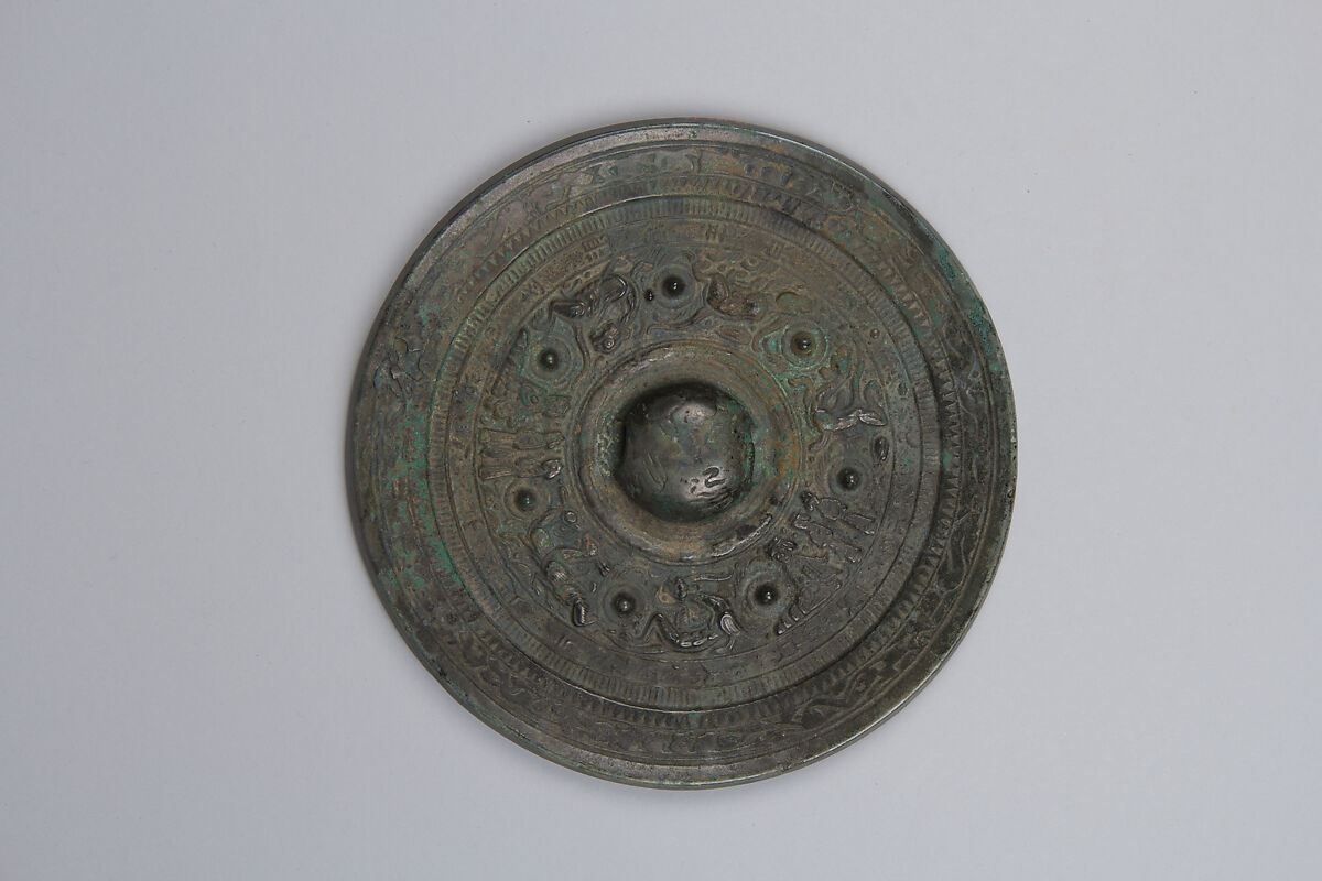 Mirror | China | Han dynasty (206 BCE–220 CE) or Yuan or Ming dynasty ...