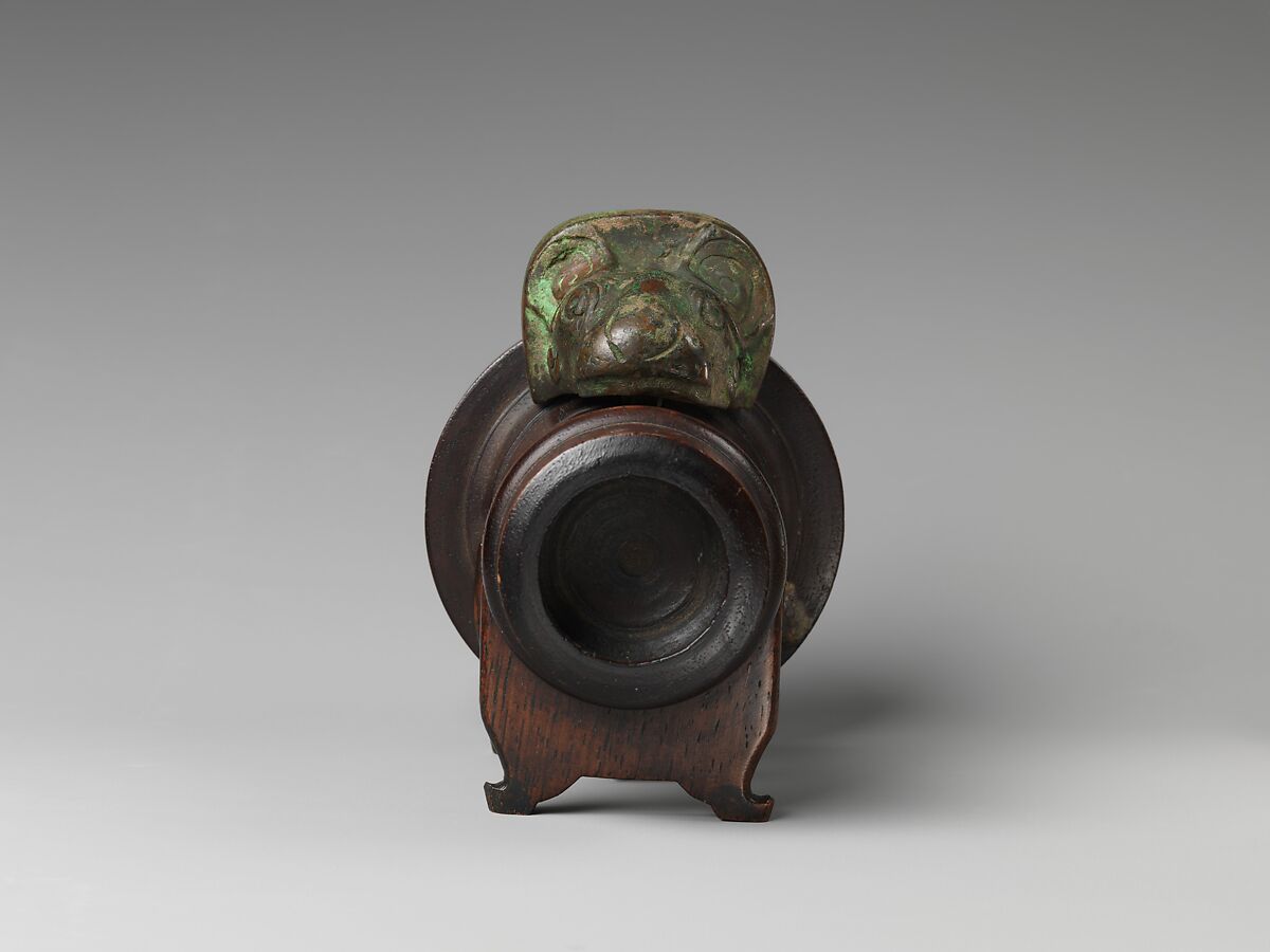 Two axle pins, Bronze, China