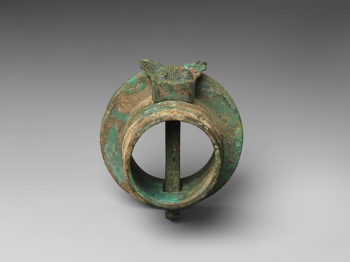 Chariot axle cap and linchpin, Bronze, China