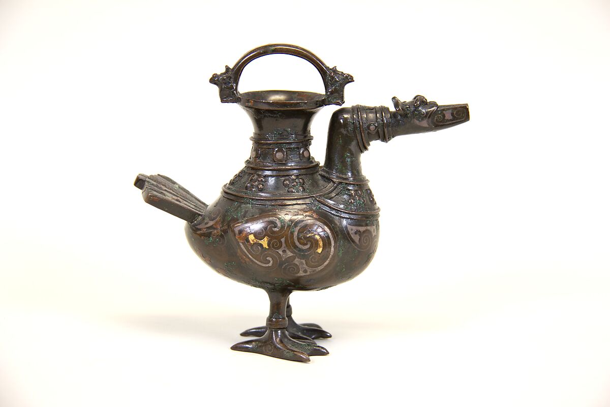 Ewer or Vase, Bronze, China