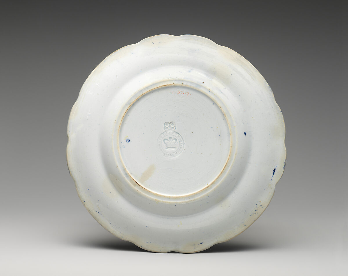 Plate, James and Ralph Clews (British, Cobridge, Stoke-on-Trent, active ca. 1818–36), Earthenware, transfer-printed, British (American market)