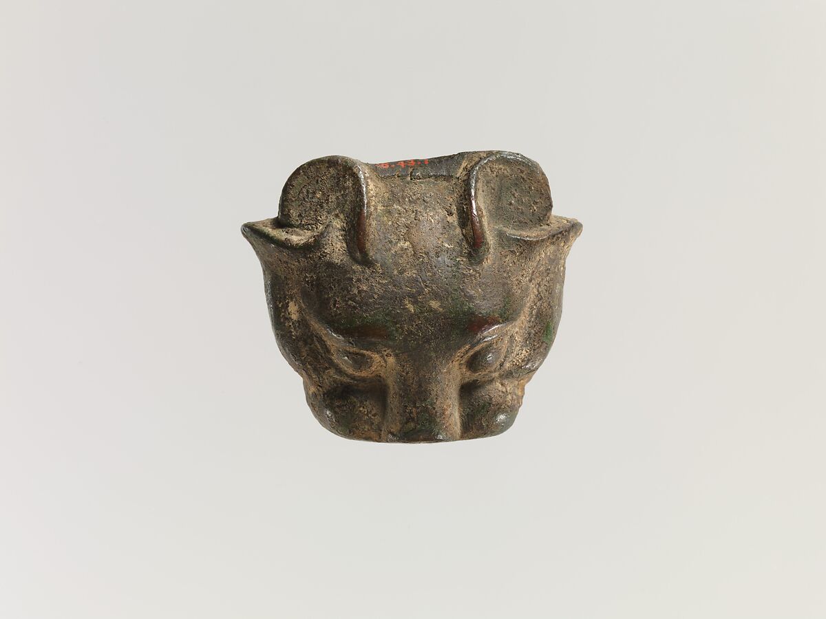 Mask of a Tiger, Bronze, China