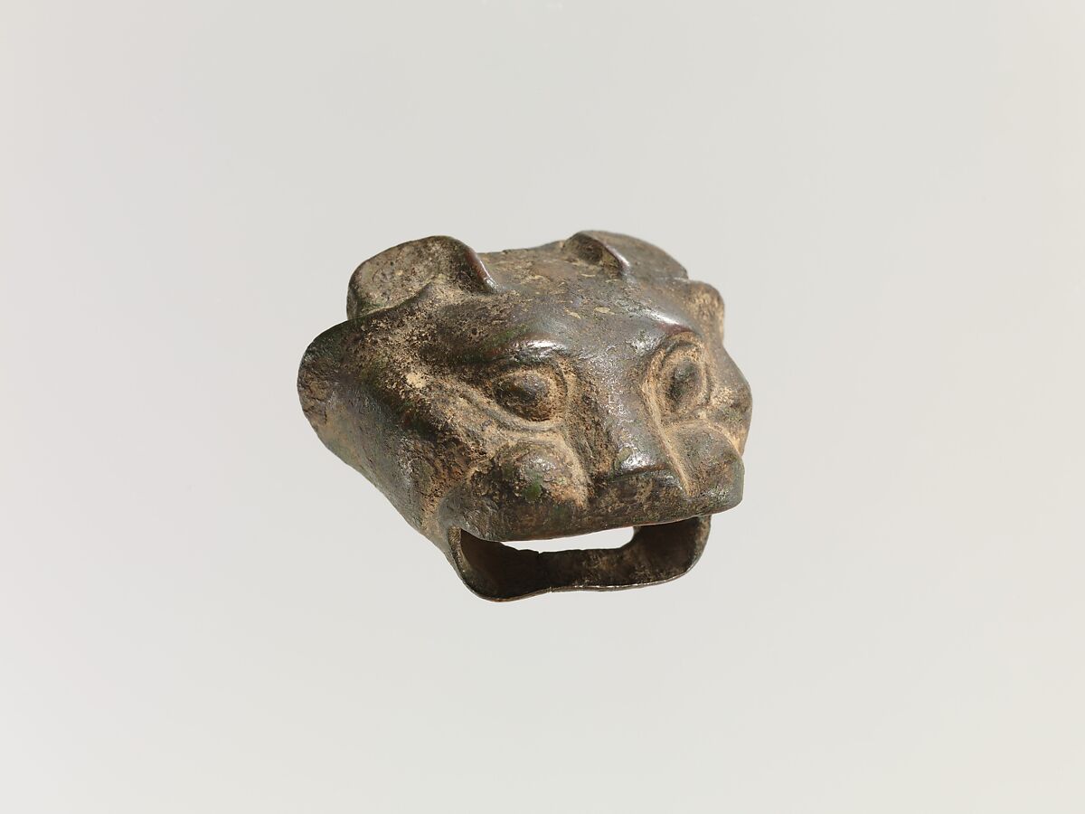 Mask of a Tiger, Bronze, China 