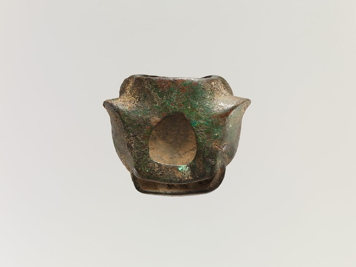 Mask of a Tiger, Bronze, China