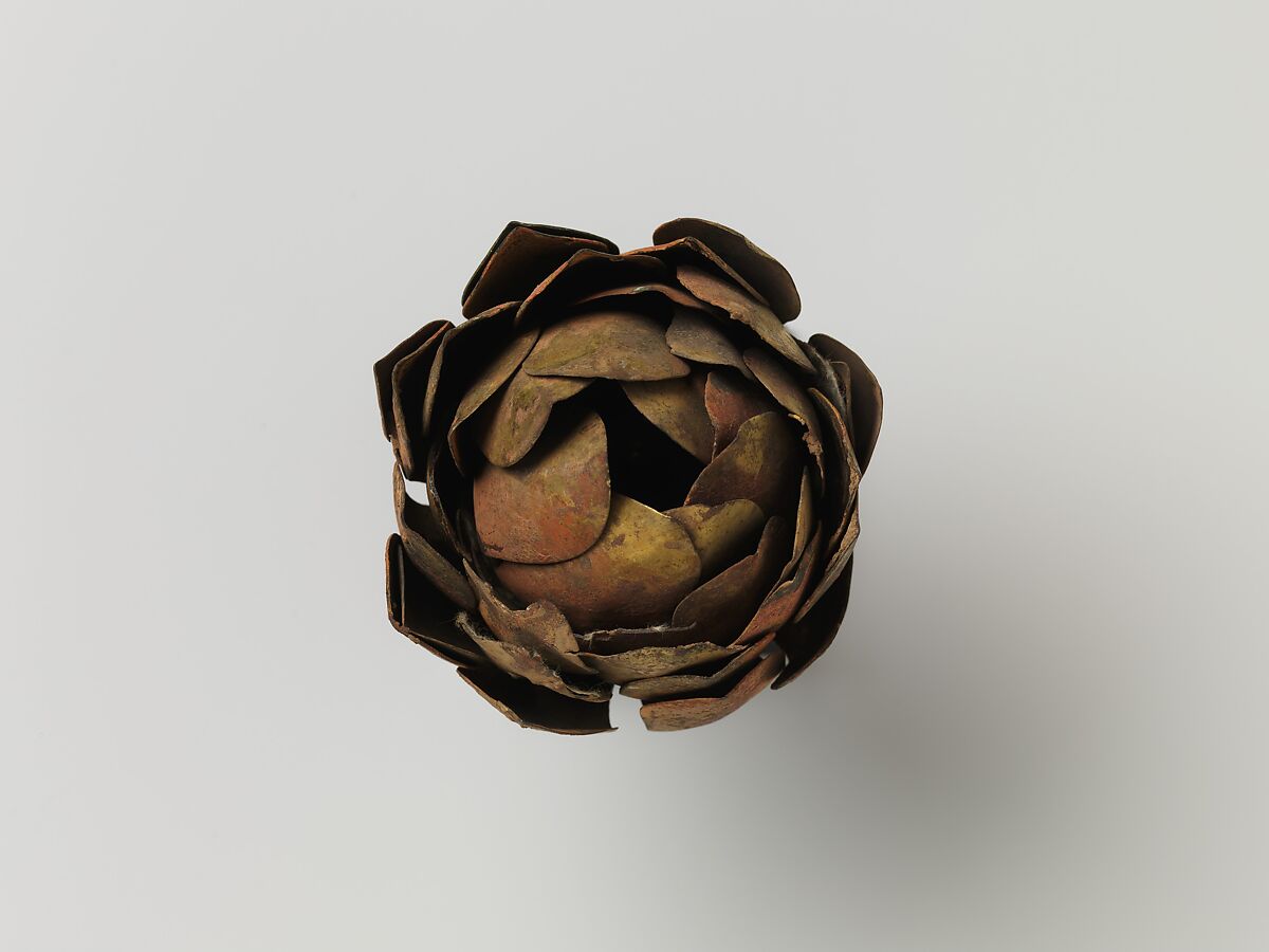 Lotus, Gilt bronze, China