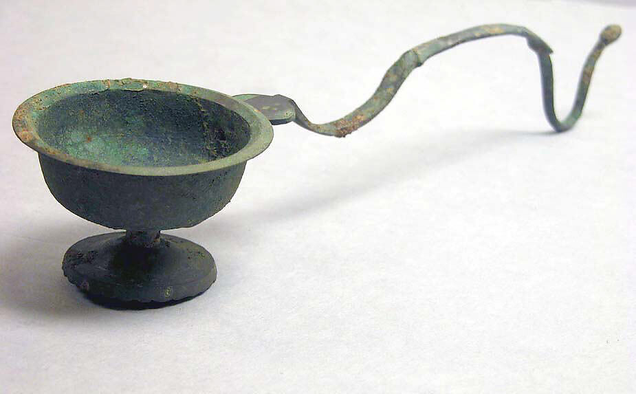 Incense burner with long handle, Bronze, China 