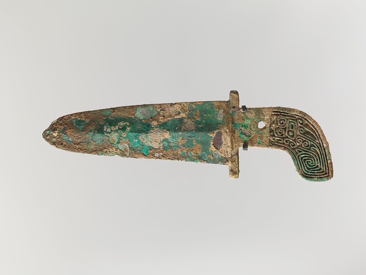 Dagger-Ax (Ge), Bronze, China 