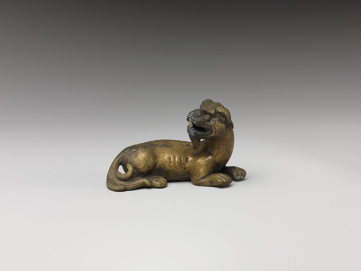 Lion, Brass, China 